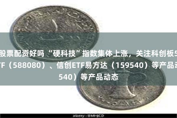 股票配资好吗 “硬科技”指数集体上涨，关注科创板50ETF（588080）、信创ETF易方达（159540）等产品动态